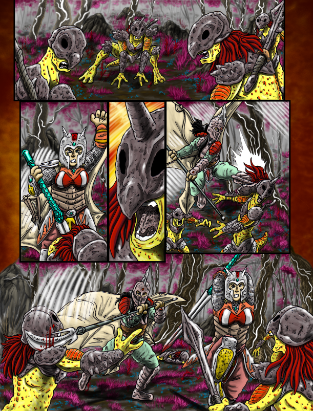 Lady Knights of the Goffren, Chapter One, Page 8