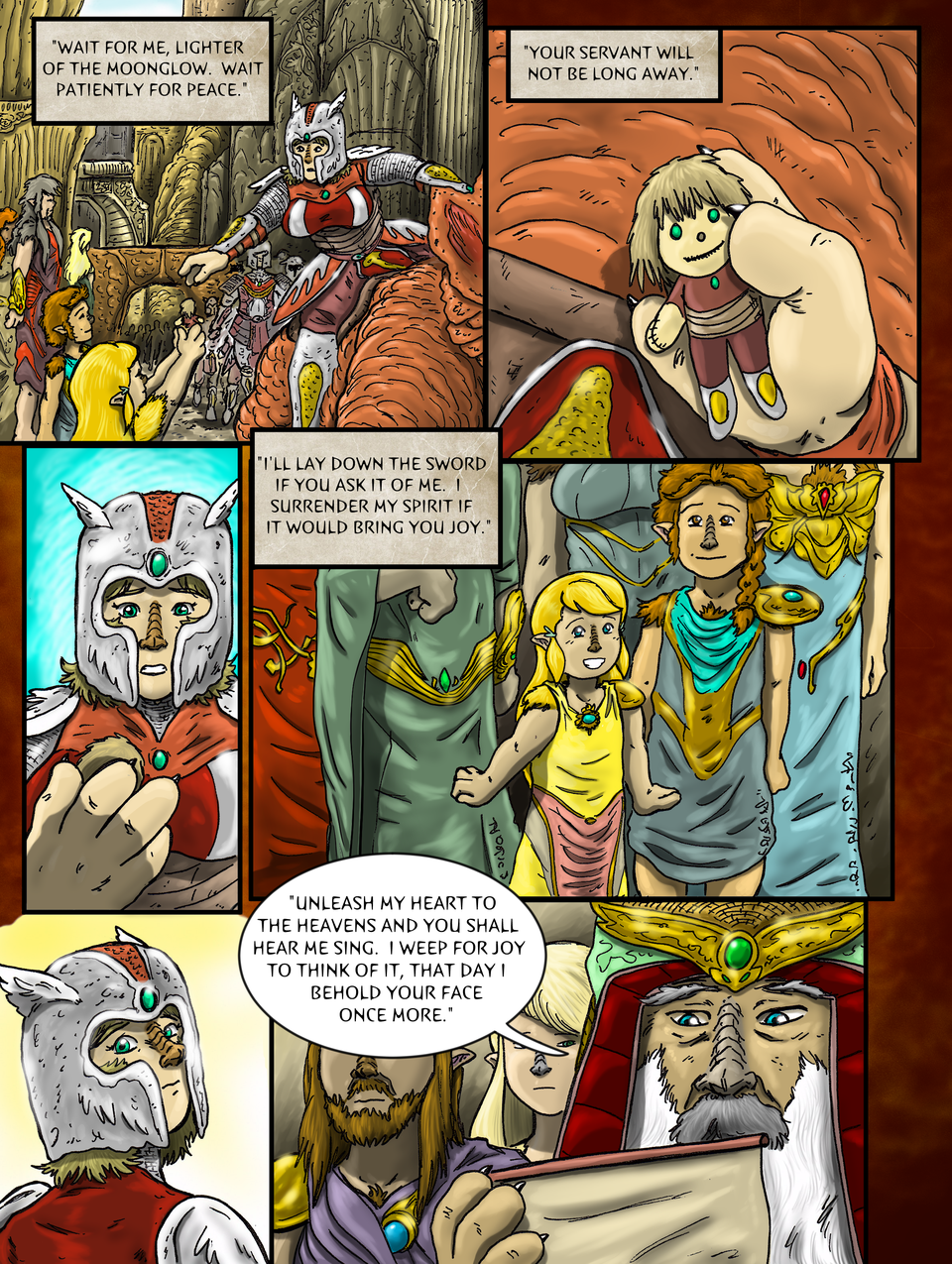 Lady Knights of the Goffren, Chapter Two, Page 52