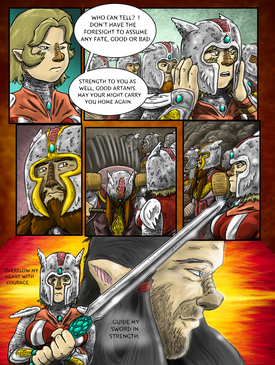 Lady Knights of the Goffren, Chapter Three, Page 64