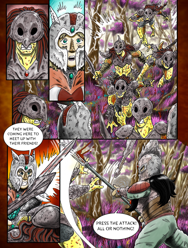 Lady Knights of the Goffren, Chapter One, Page 12