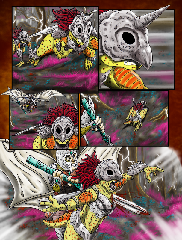 Lady Knights of the Goffren, Chapter One, Page 7