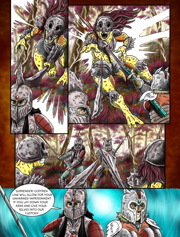 Lady Knights of the Goffren, Chapter One, Page 11