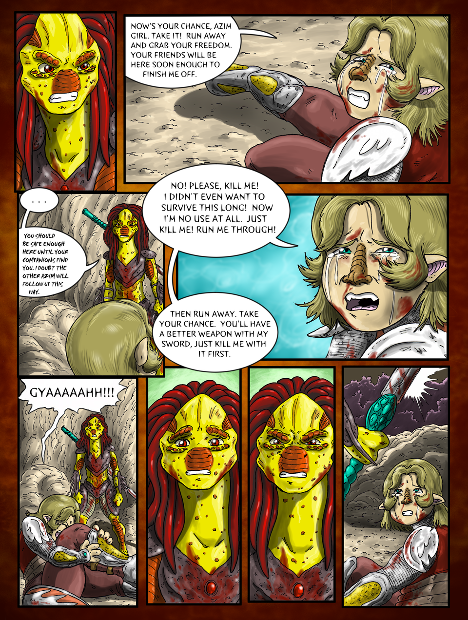 Lady Knights of the Goffren, Chapter Three, Page 78