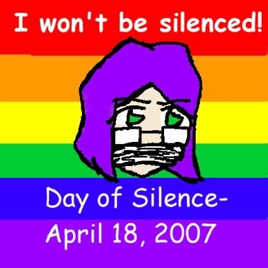 Extra Art- I Will Not Be Silenced!