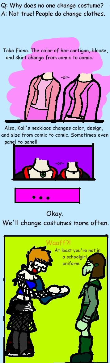 Costume Changes