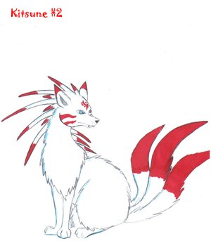 Kitsune- The white fox form