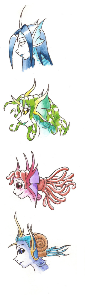 Uuoyii head designs (Female)