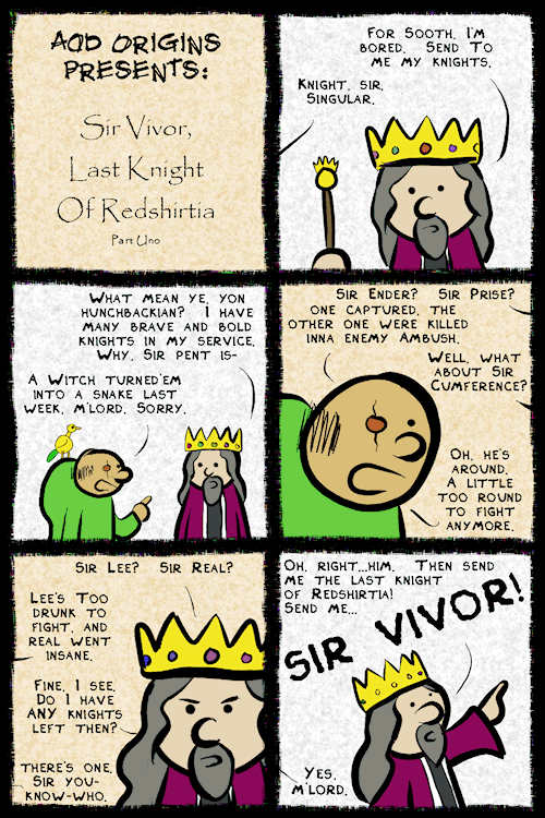 Origins: Sir Vivor Part 1