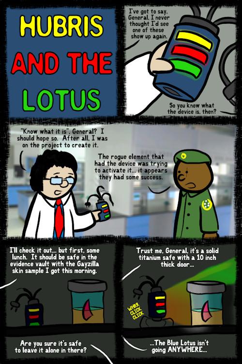 Hubris and The Lotus Part 1