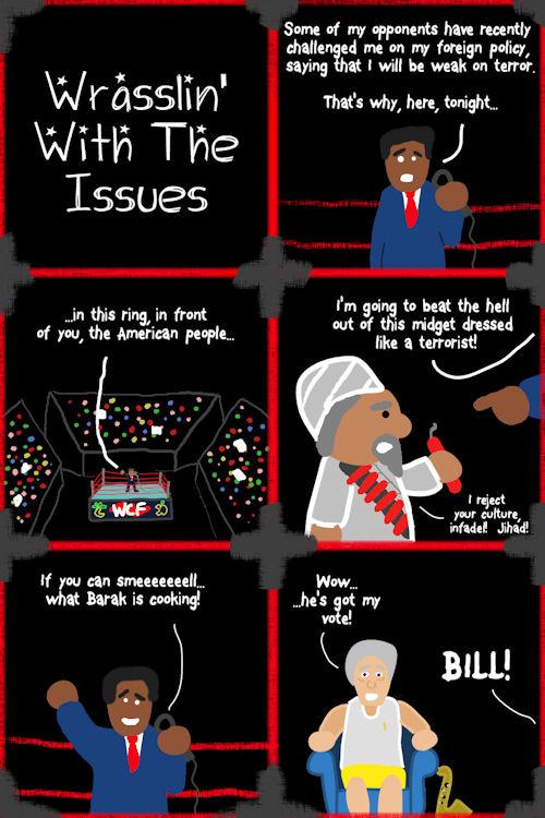 Wrasslin' With the Issues