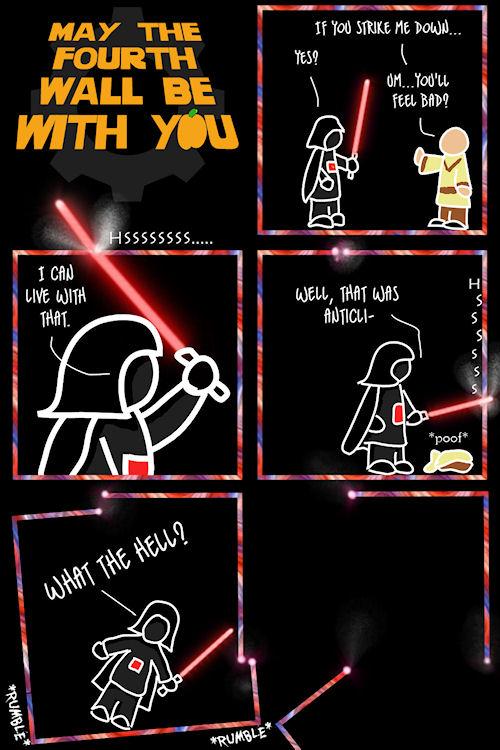 May the Fourth Wall Be With You