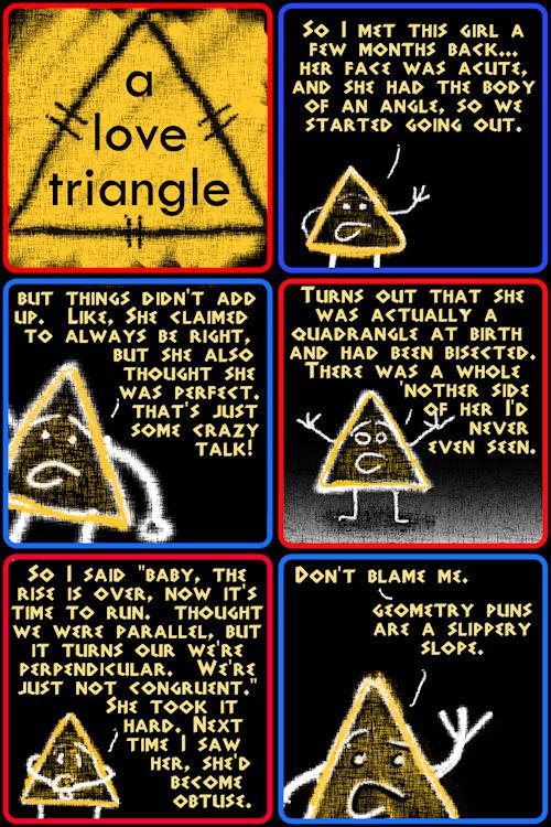 a love triangle