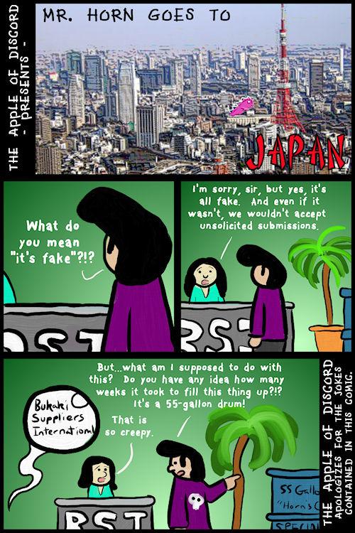 Mr. Horn Goes to Japan