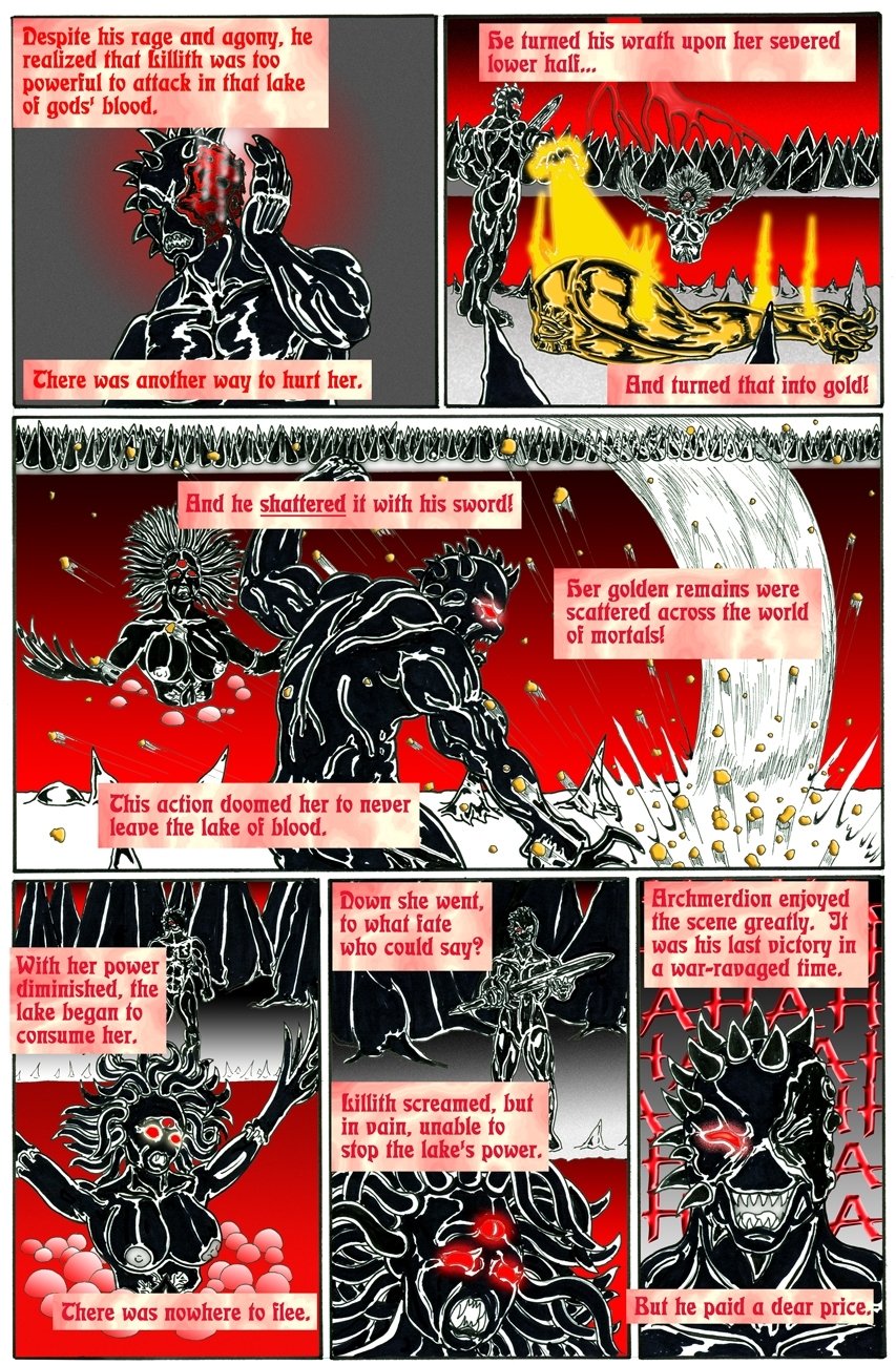 The Throne Of Lillith Legend - Page Six of Six