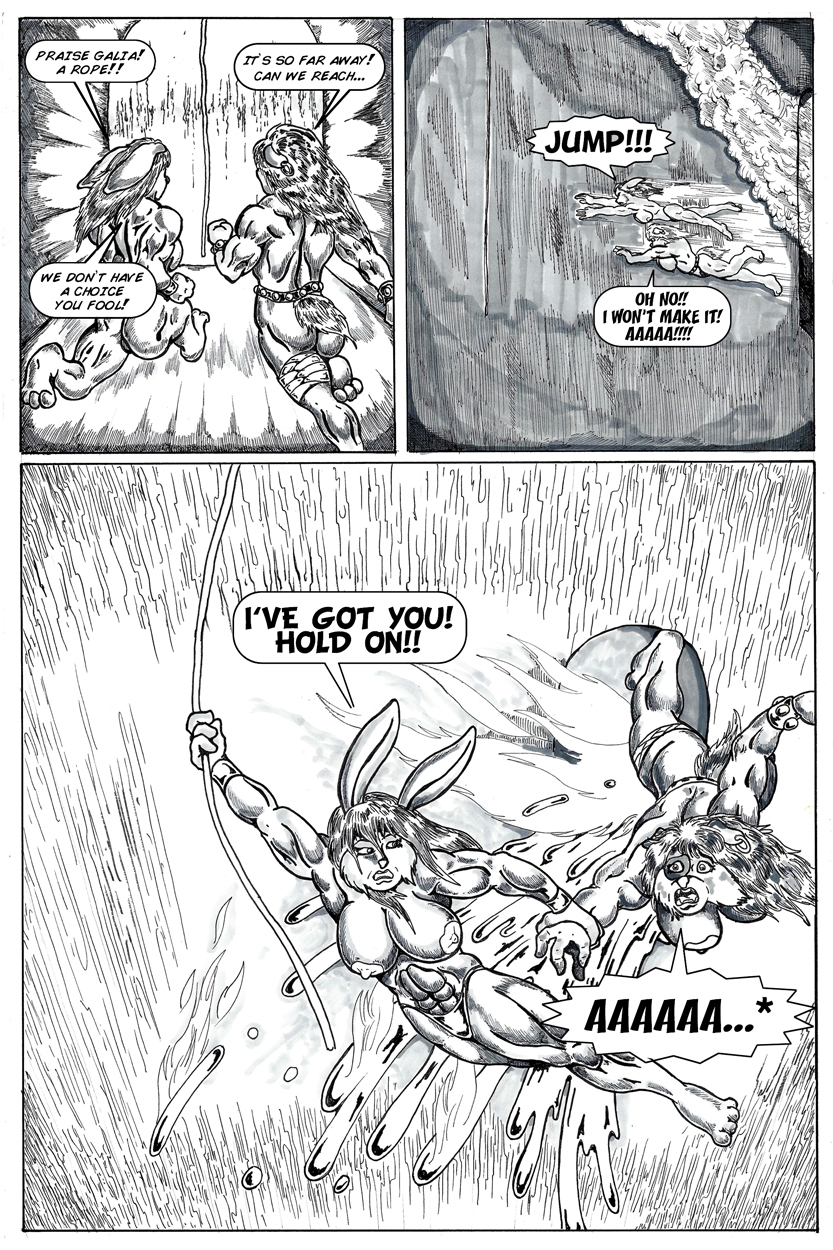 Page Thirty-Seven:  Run Like Hell!