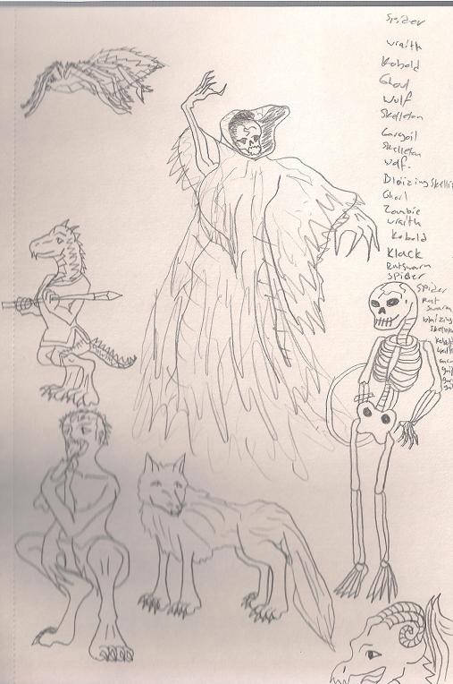 Ravenloft Game Doodle