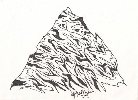 Mountain doodle