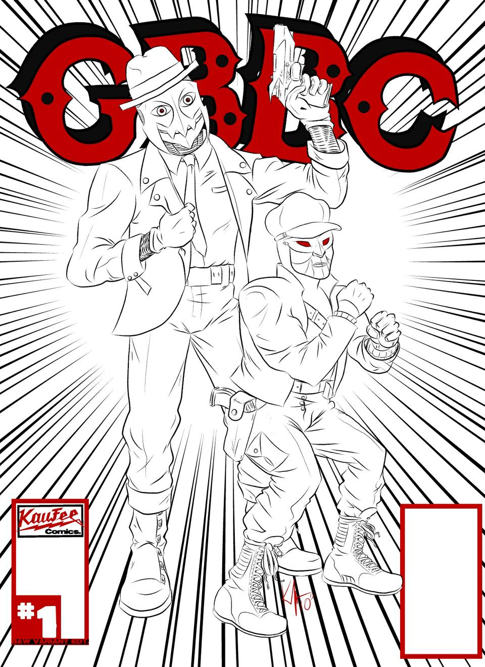 GBBC #1 Variant Cover from Kaufee Comics