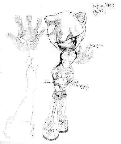 Amy Concept Sketch