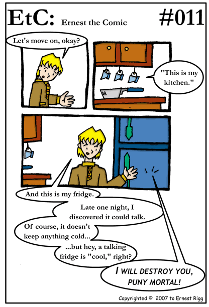 #011: "Meet the 'fridge."