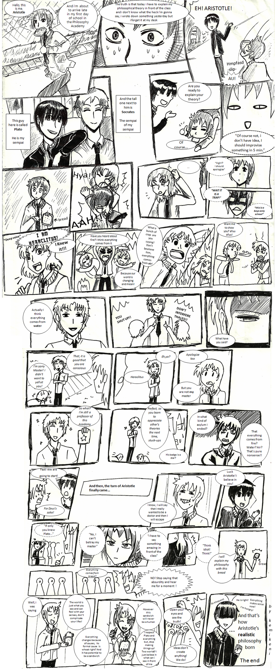 "Hello, Aristotle-Kun!"
