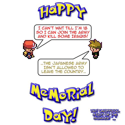 Happy Memorial Day!