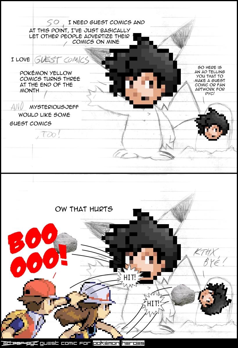 Guest Comic by MysteriousJeff 10 (Evidently 56k'd according to SJ)