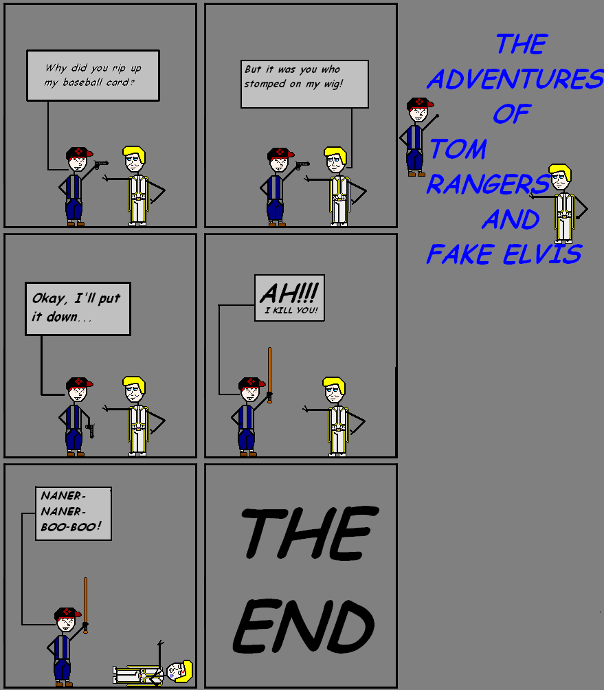 RANGER RIOTS: The Adventures of Tom Rangers and Fake Elvis