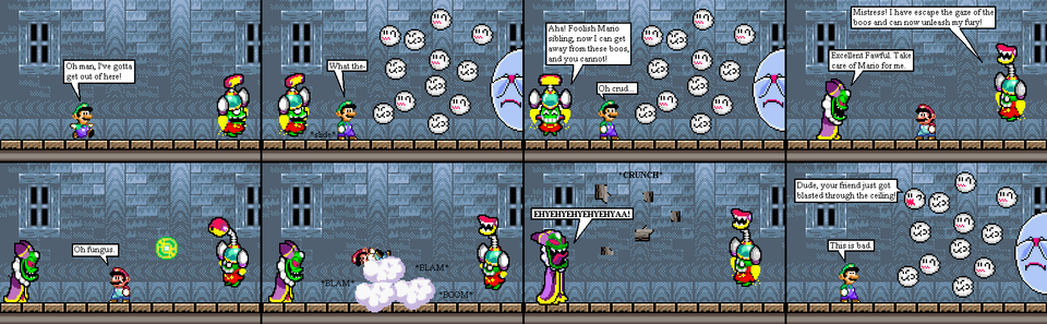 28. Luigi Gets Trapped.