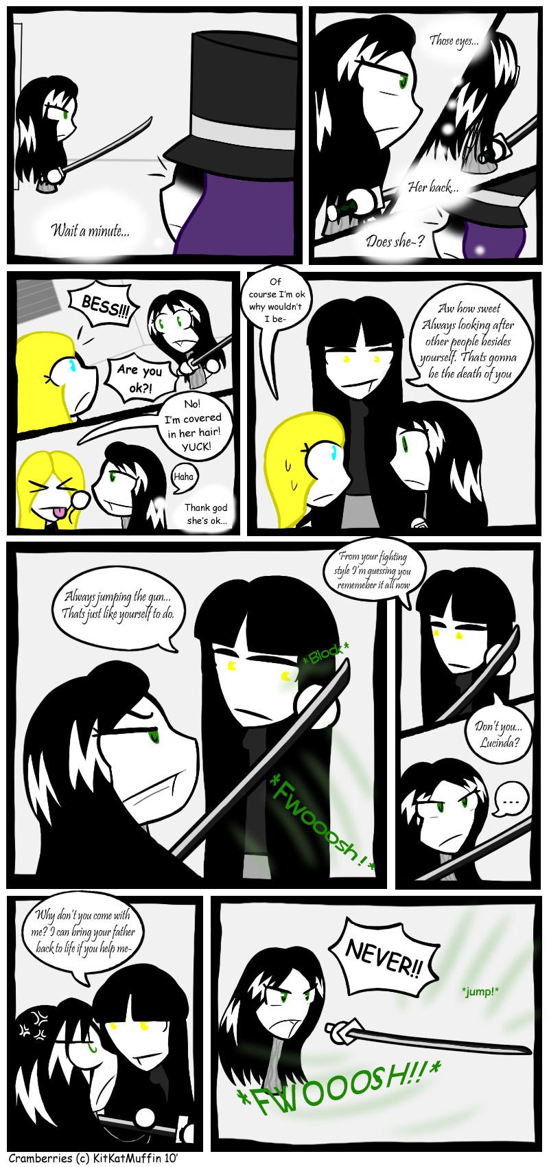 Ch 6 Page 12: Yoko never changes her face even when she's being threaten 