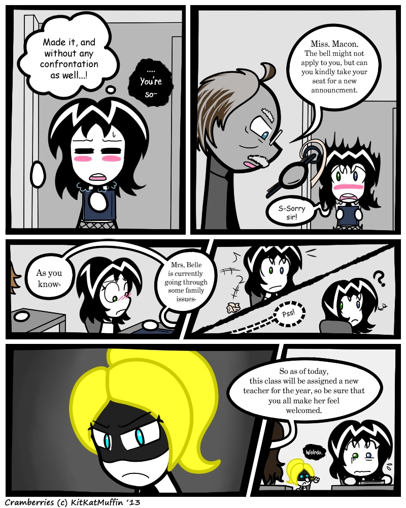 Ch 13 Page 18: Bess uses mean look!