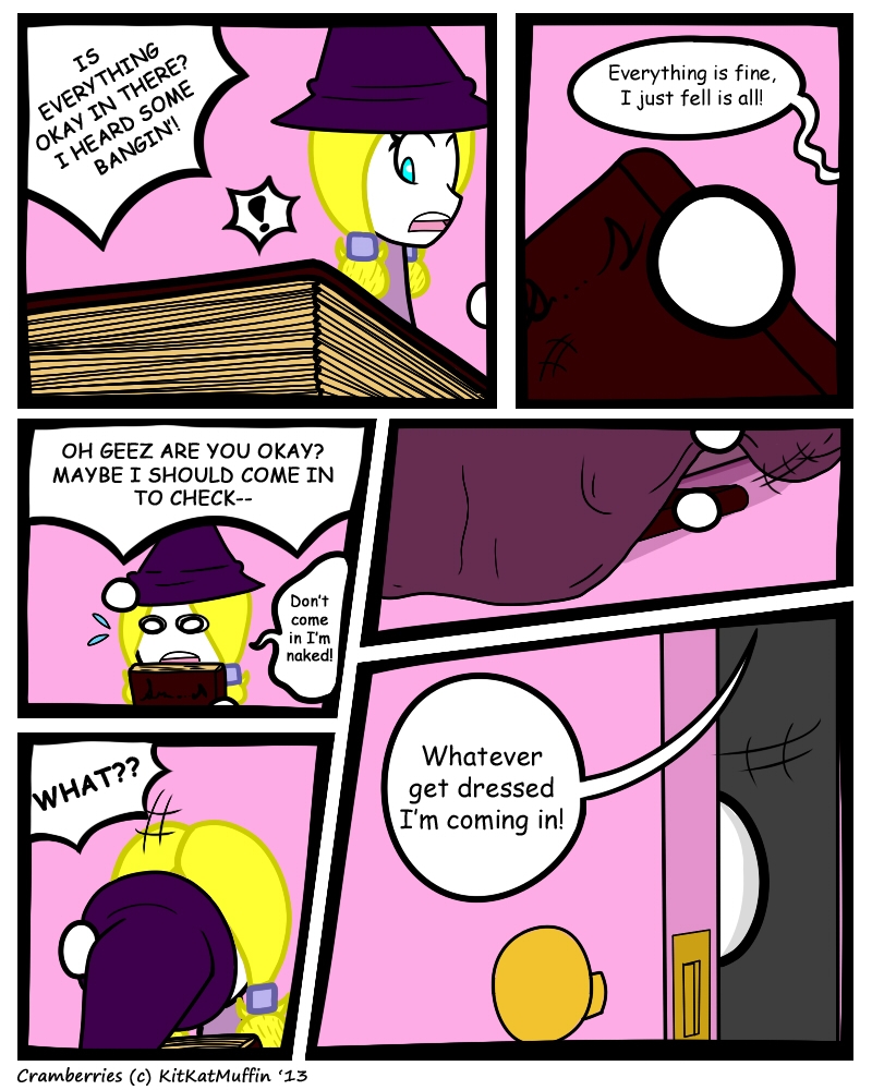 Ch 13 Page 4: She's naked?
