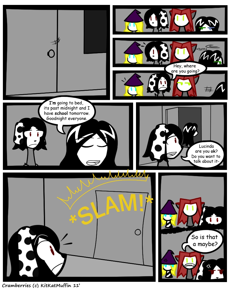 Ch 7 Page 23: That is no way to treat a door Missy!