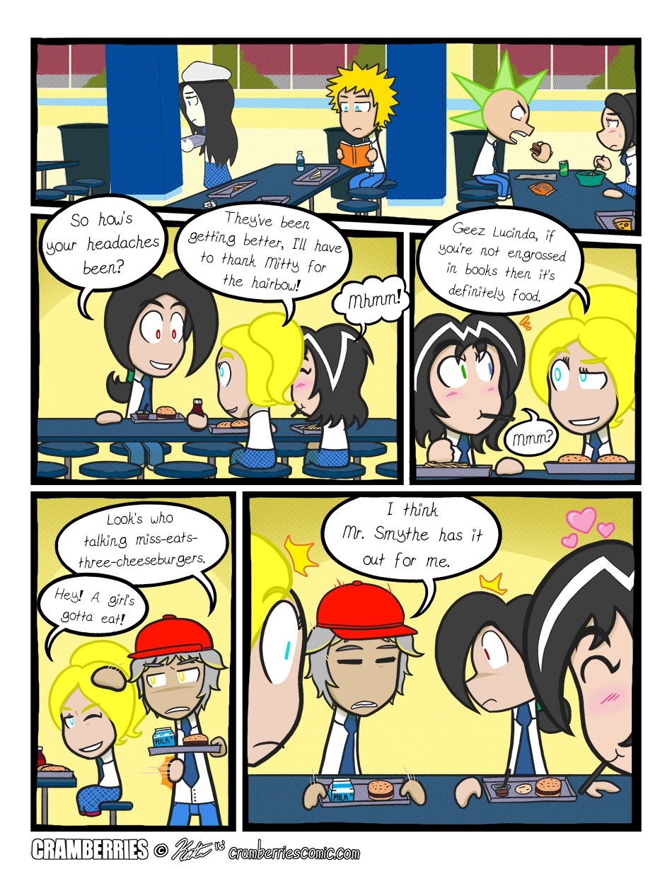 Ch 16 Page 27: If its not books its food