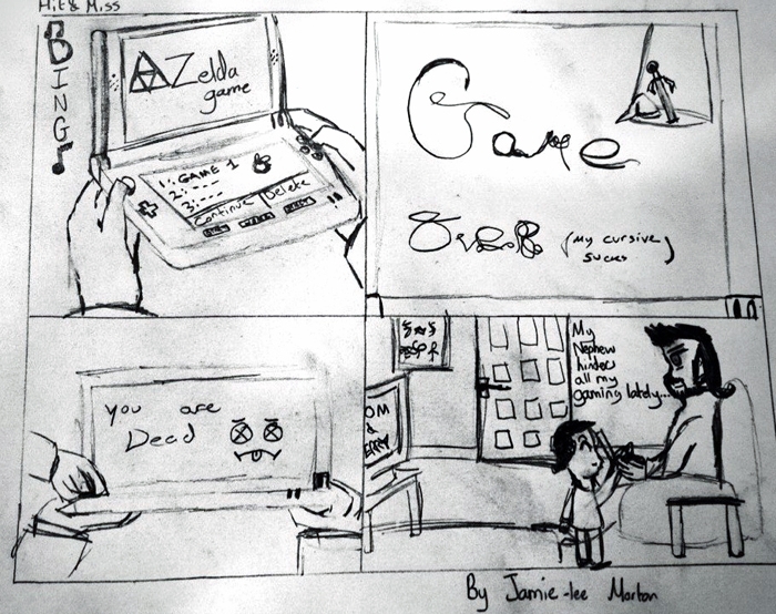 Game blocking [COMIC BY JAMIE-LEE] 