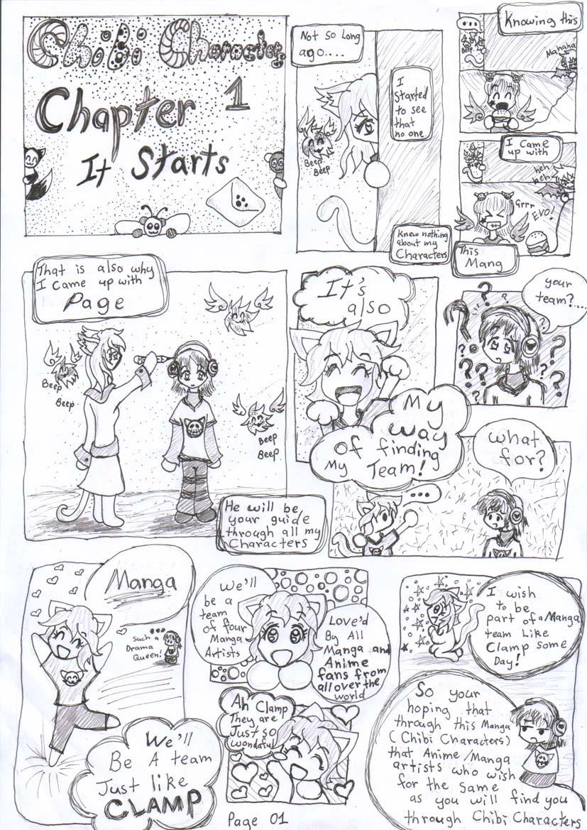 Chibi Characters chapter 1 page1