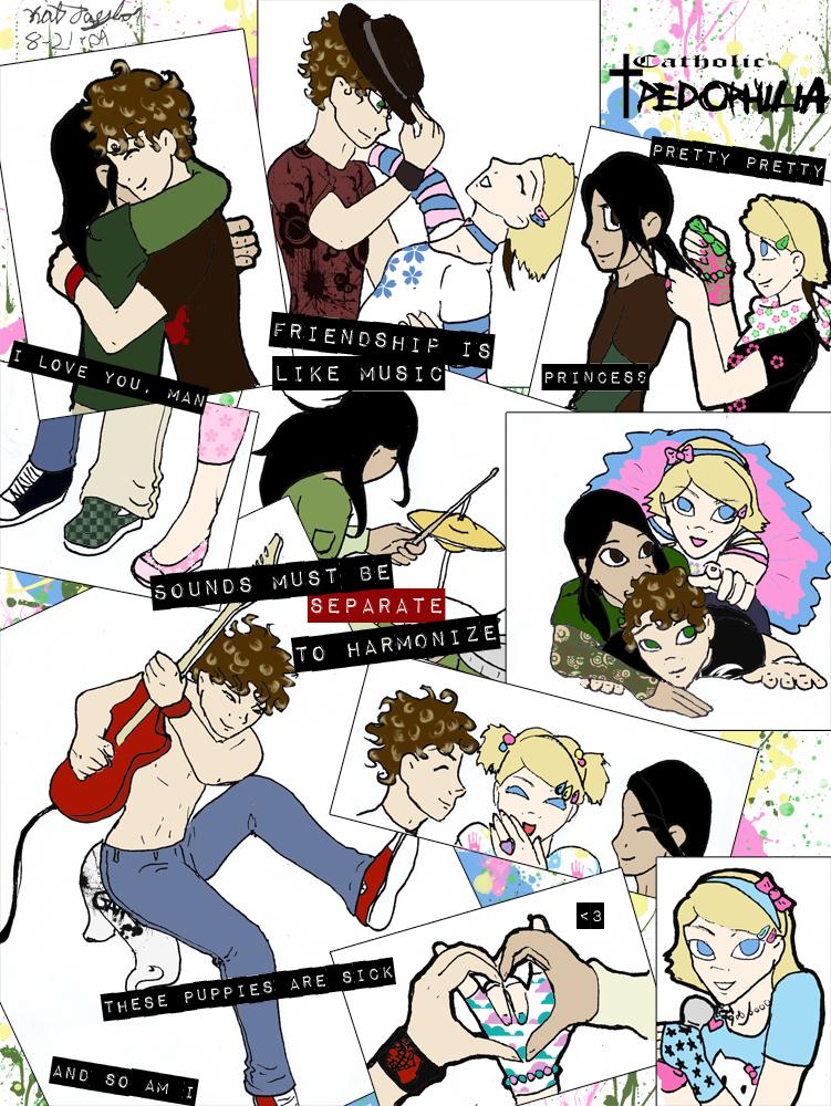 Catholic Pedophilia poster.