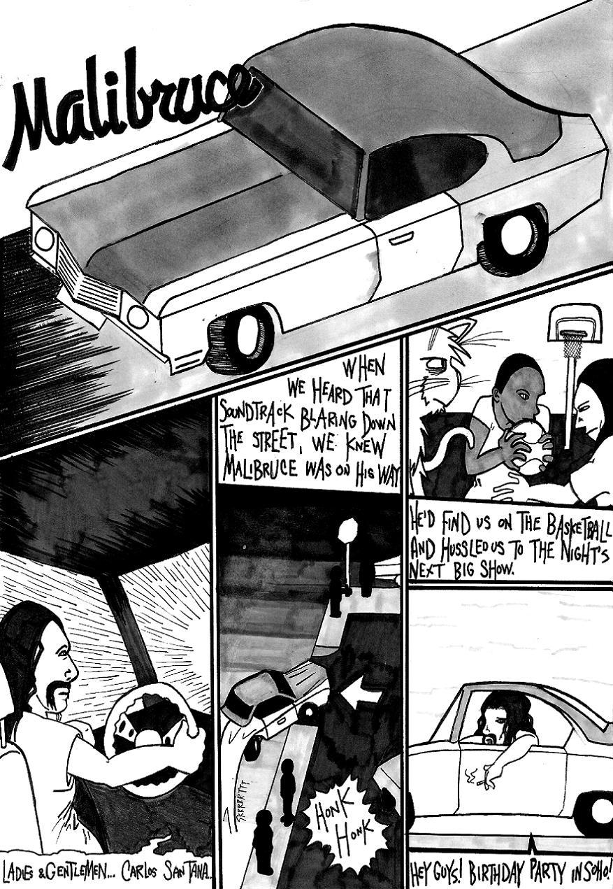 Dave the Punk Rock Cat's Big Adventure: Page 2