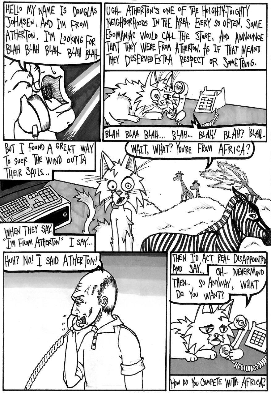 Dave the Punk Rock Cat's Big Adventure: Page 14