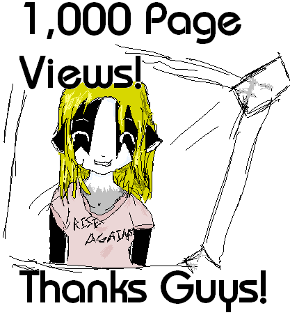 1,000 Page Views!