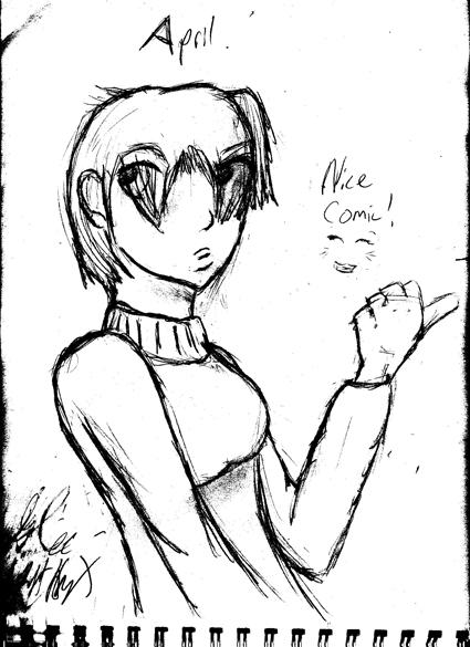 April Fanart by Glee