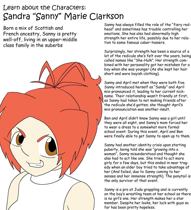 Character Profile: Sandra Marie Clarkson