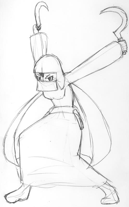 Sketch: "hunter" #2