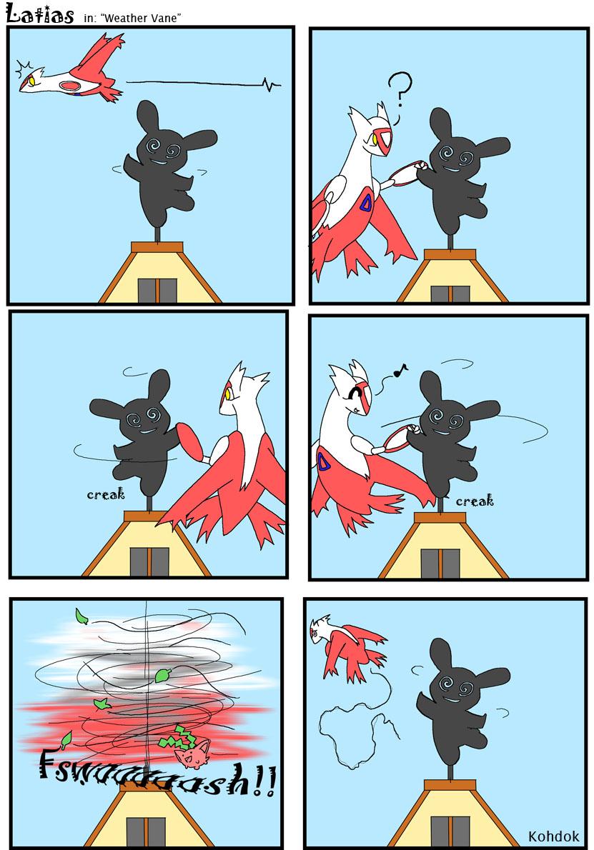 Roaming Pokemon - Latias in: "Weather Vane"