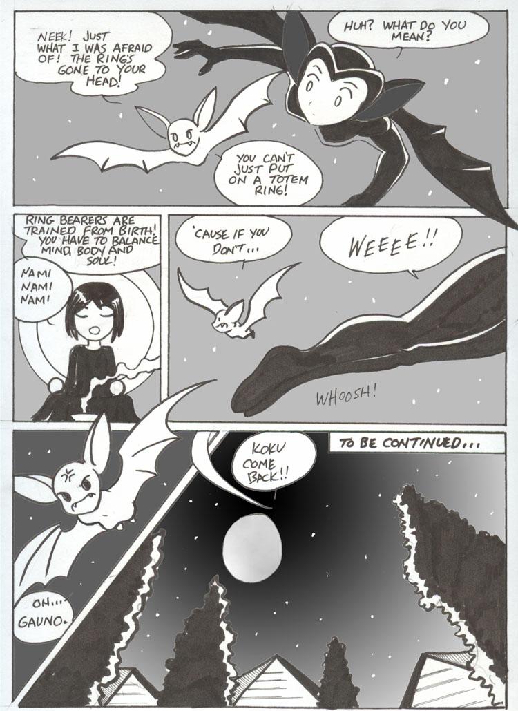 LIttle Bat Koku 6 page 28 Last page of Chapter 6