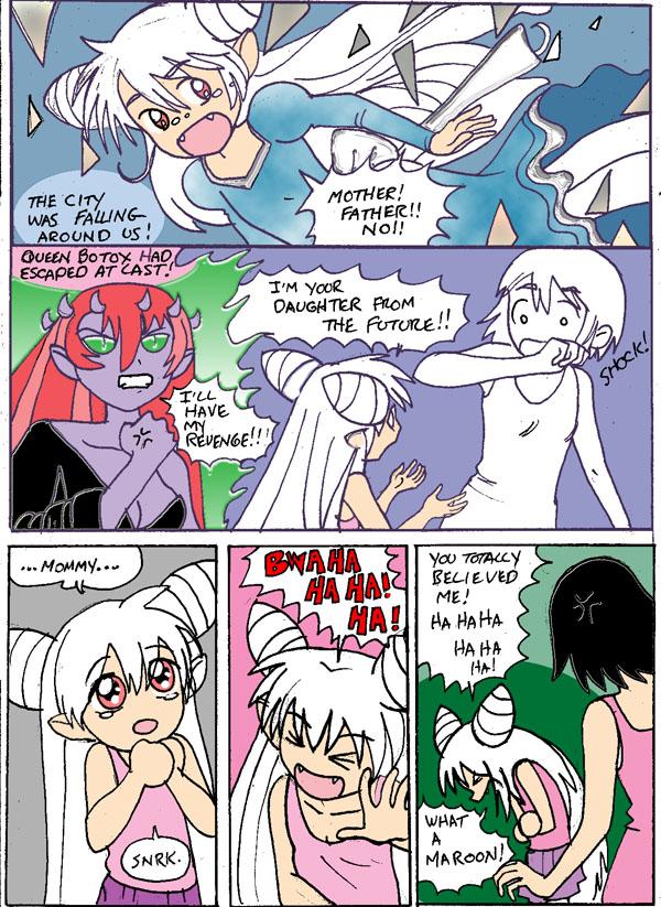 LIttle Bat Koku 9 page 1 Kita's secret origin!