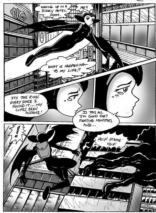 Little Bat Koku 10 page 5 : Danger on high!