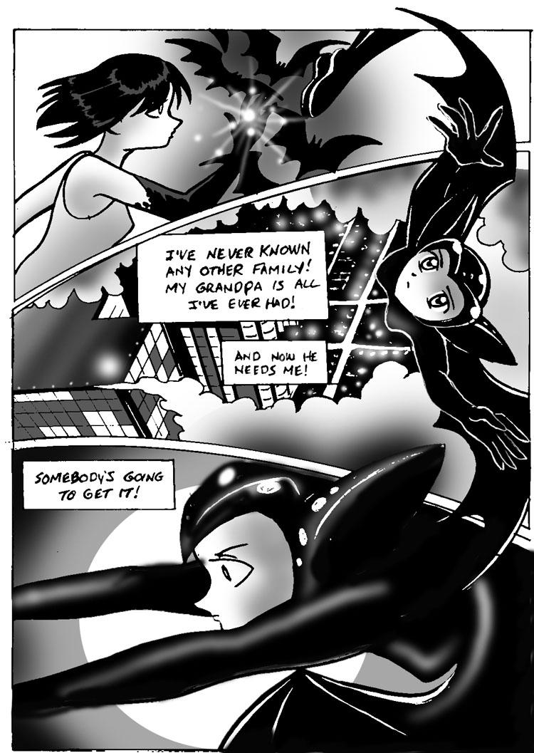 Little Bat Koku 10 page 24 taking to the skies!
