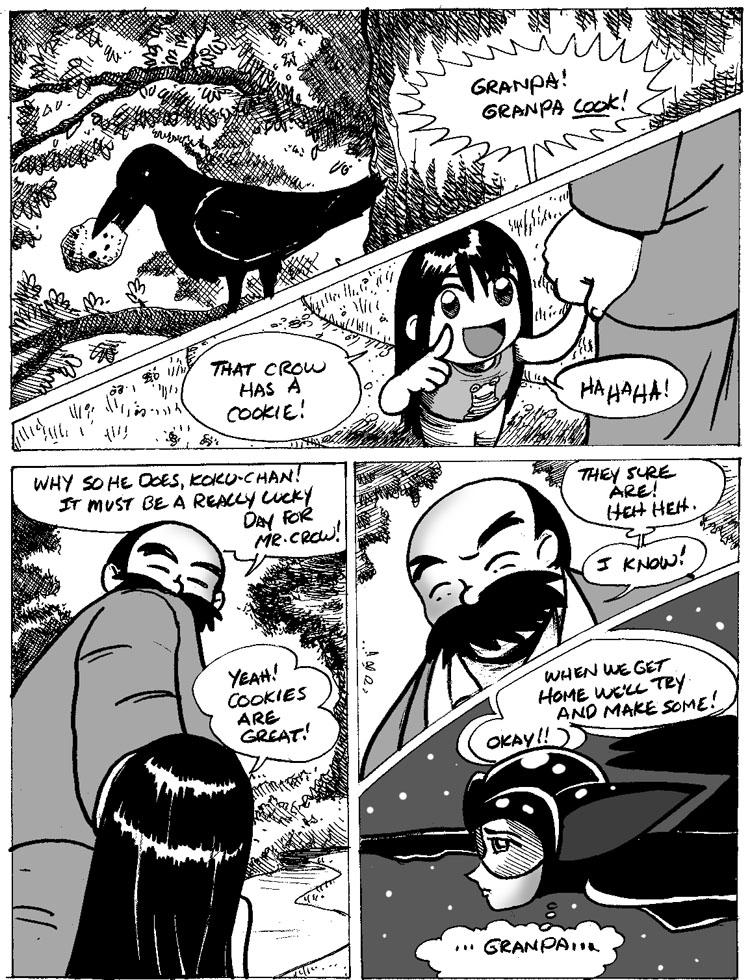 Little Bat Koku 10 page 26: Memories