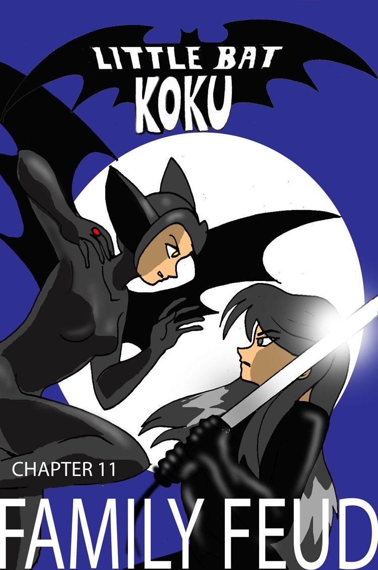 Little Bat Koku Chapter 11 / Cover Graphic.